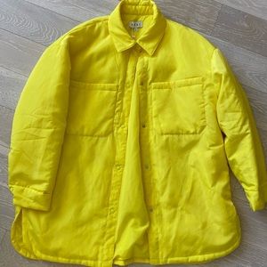 Unisex Wray Yellow Medium Jacket
